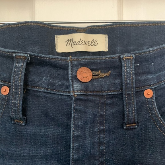Madewell Dark Wash Stretch Skinny Jeans - NWOT - Picture 4 of 5